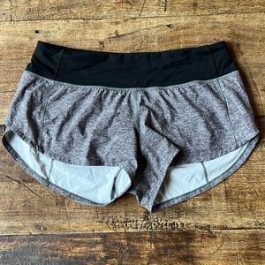Lululemon Grey Speed Up 2.5” Short